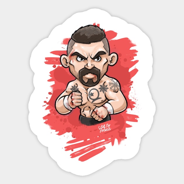 Most Complete Fighter Sticker by artbytobias